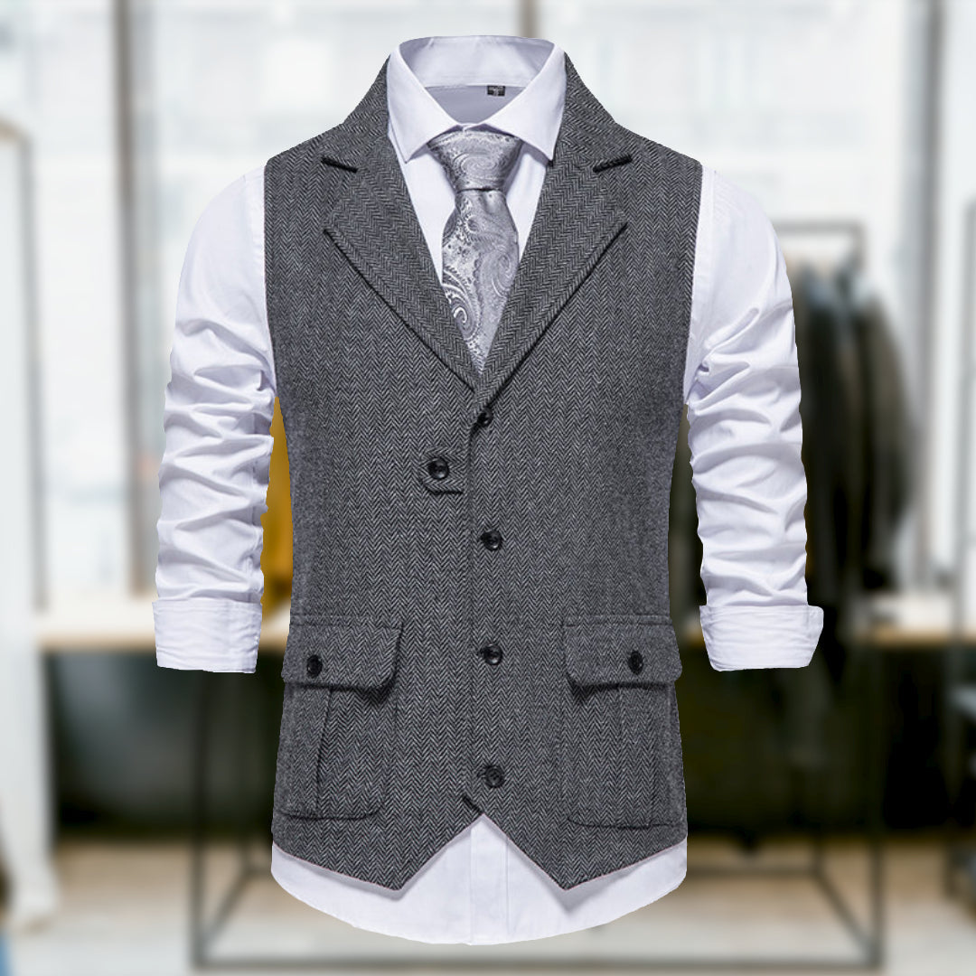 Frank | Gilet élégant Pour Hommes | Casual