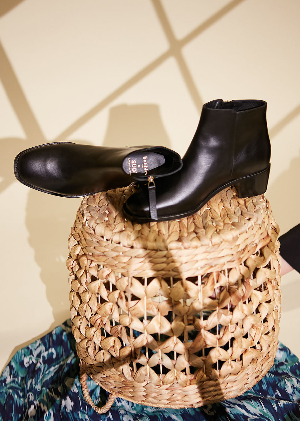 Bottines en cuir
