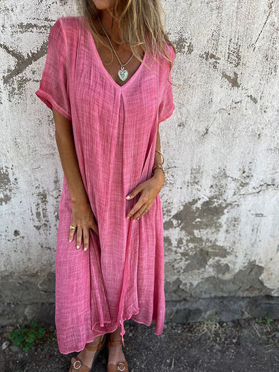 Robe décontractée confortable pour femmes | Maxi