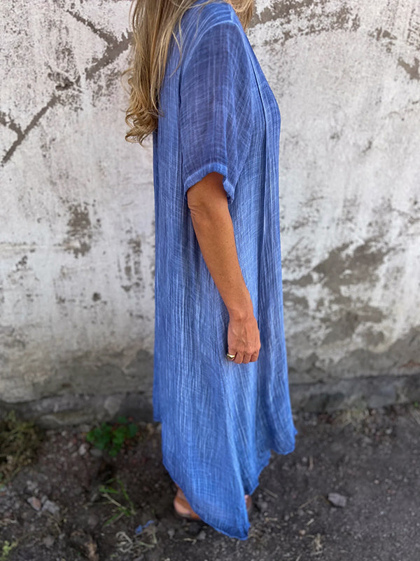 Robe décontractée confortable pour femmes | Maxi