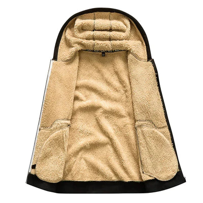 Drew | Veste polaire à capuche pour hommes | Chaude
