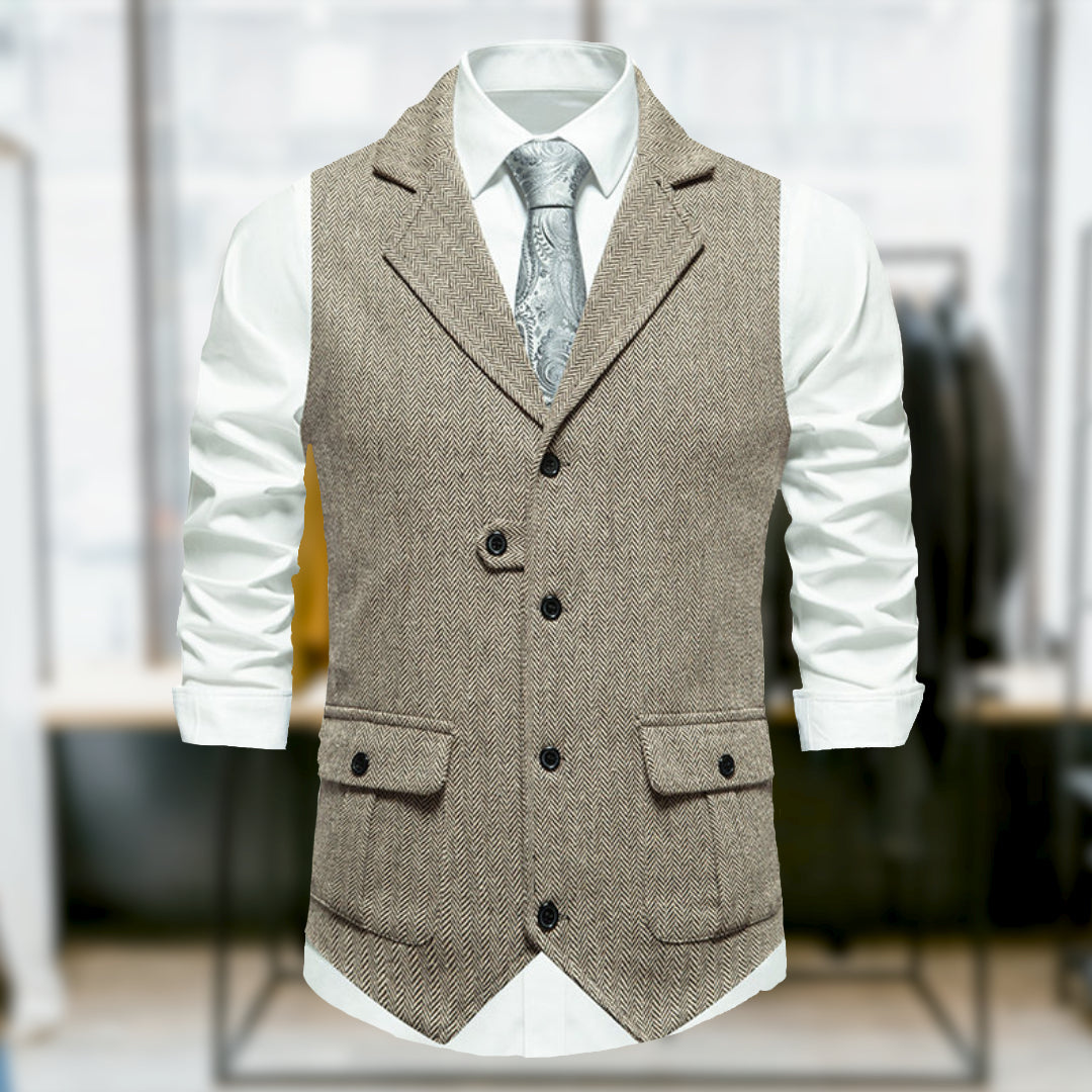 Frank | Gilet élégant Pour Hommes | Casual