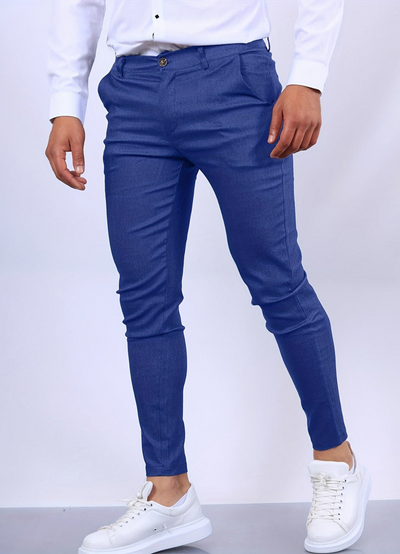 Mekhi | Pantalon Casual Pour Homme | Noir