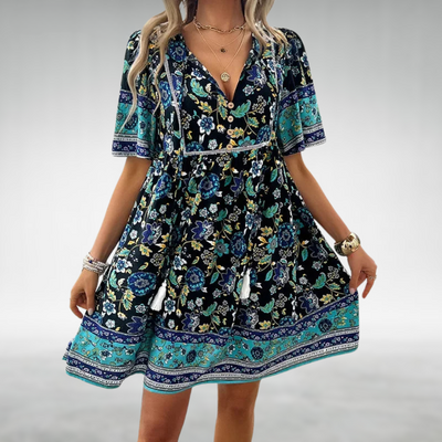 Lyra | Robe D'été Décontractée Pour Femmes | Midi