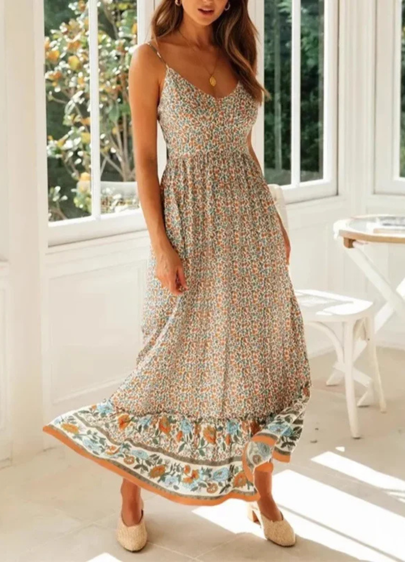 Maura | Robe D'été Décontractée Pour Femmes | Maxi