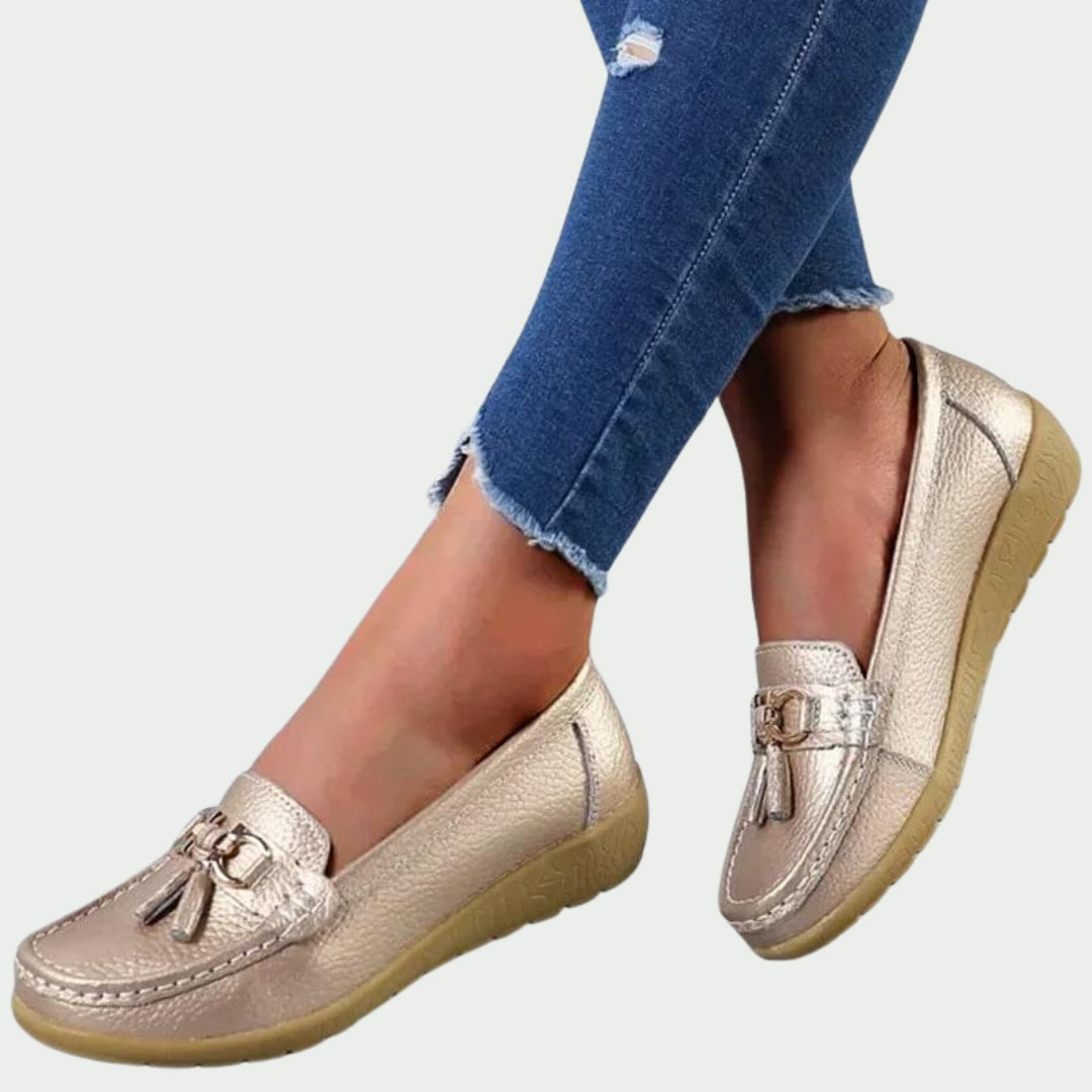 Amy - Mocassins orthopédiques en cuir