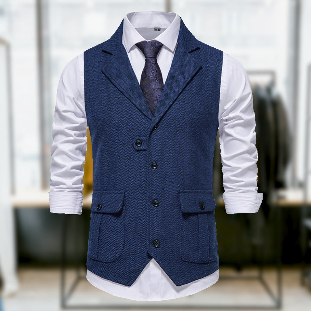 Frank | Gilet élégant Pour Hommes | Casual
