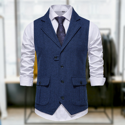 Frank | Gilet élégant Pour Hommes | Casual