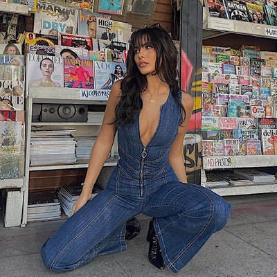 Aimee | Chic Denim Jumpsuit