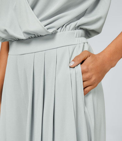 AtelierdeRocheParis™ | Louise | Combinaison tailleur à jambes larges