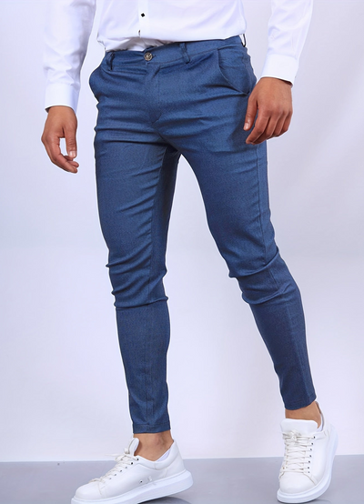 Mekhi | Pantalon Casual Pour Homme | Noir