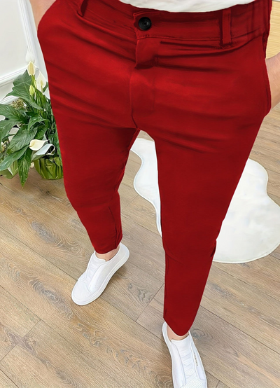 Mekhi | Pantalon Casual Pour Homme | Noir