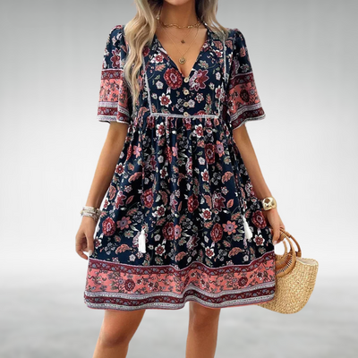 Lyra | Robe D'été Décontractée Pour Femmes | Midi