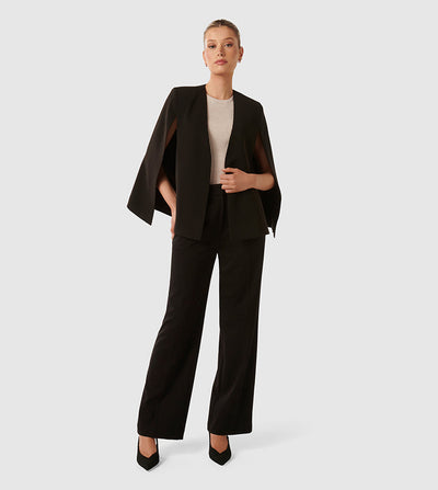 Blazer élégant à capuchon pour femmes | Tailored