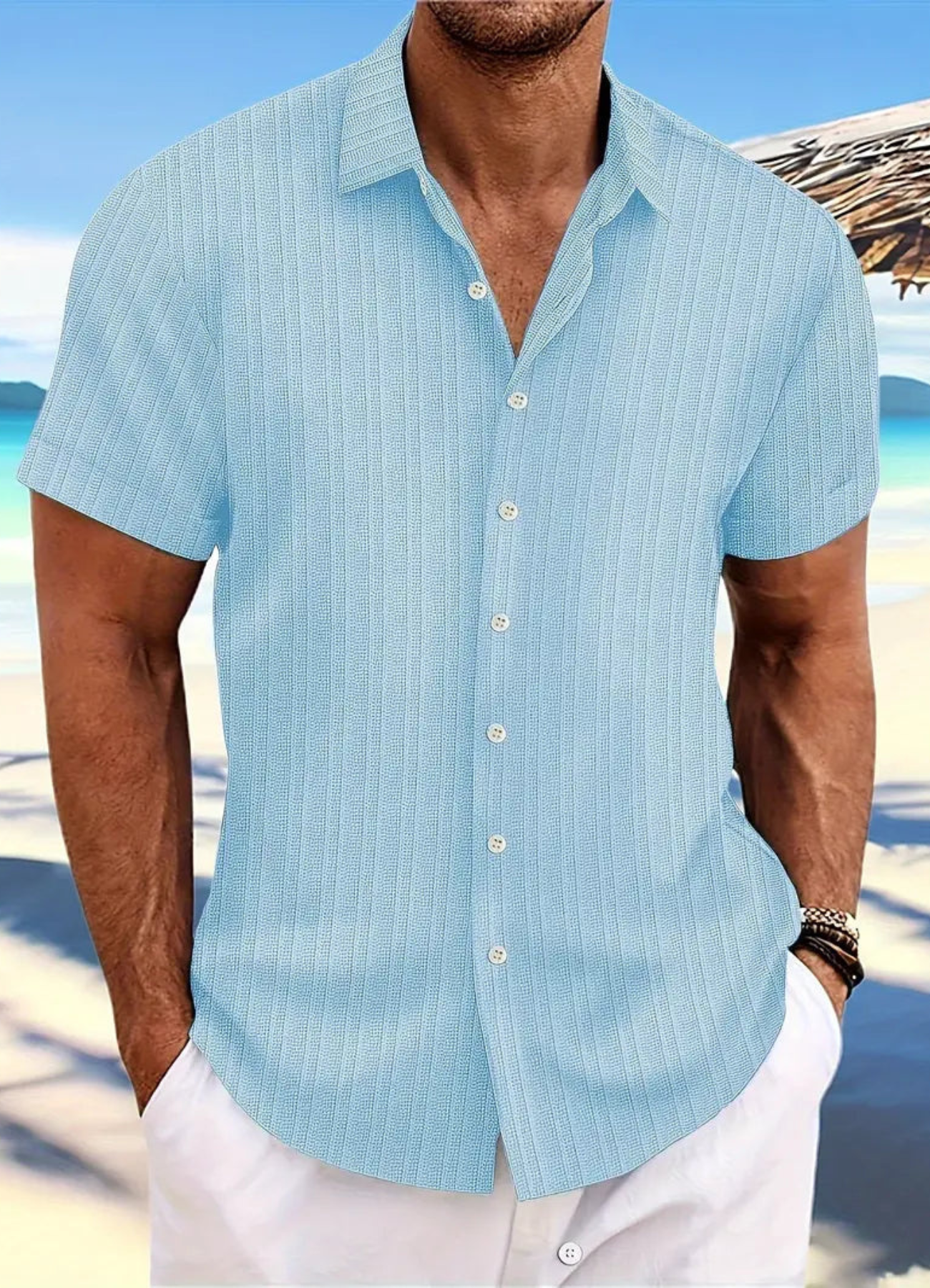 Kaiden | Chemise Décontractée Pour Hommes | Tendance