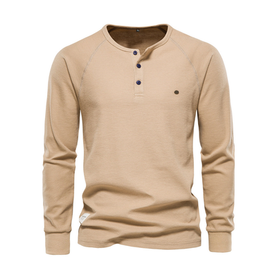 Fabien | T-shirt à Manches Longues pour Homme | Henley