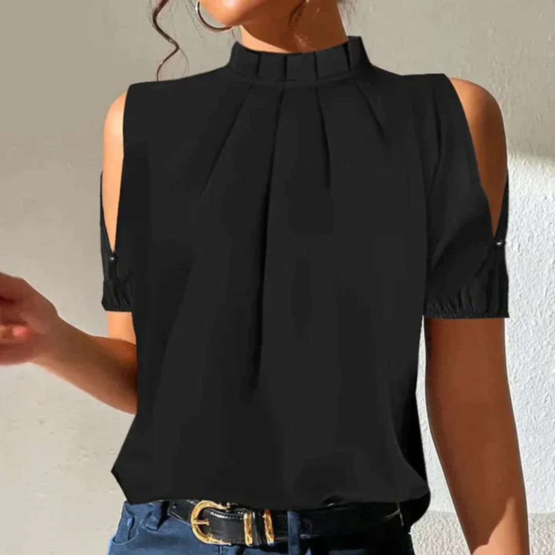Maurice | Top Noir Pour Femme | Chic