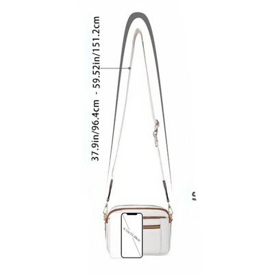 Lucien Moreau™ - Sac à bandoulière en cuir élégant