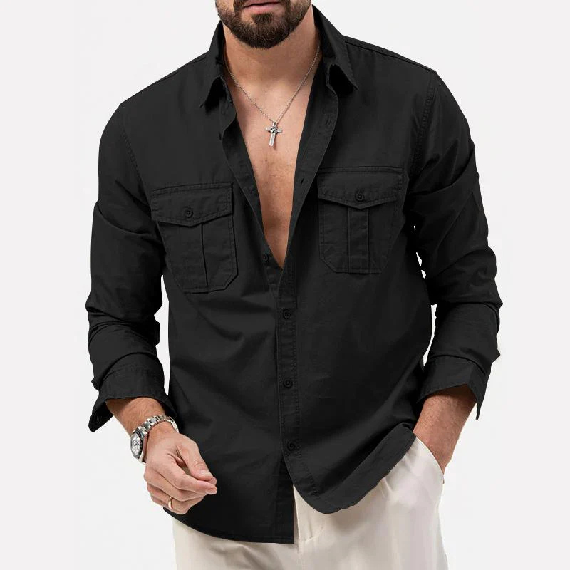Calixte | Chemise Cargo Pour Hommes | Stylisé