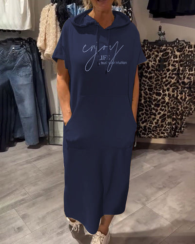 Saskia™ | Robe à Capuche Décontractée