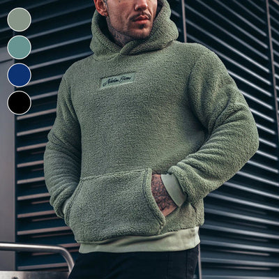 Sweat à Capuche en Peluche pour Hommes - Jonathan
