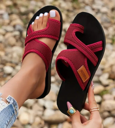 Janica | Sandales Orthopédique Pour Femme | Plates