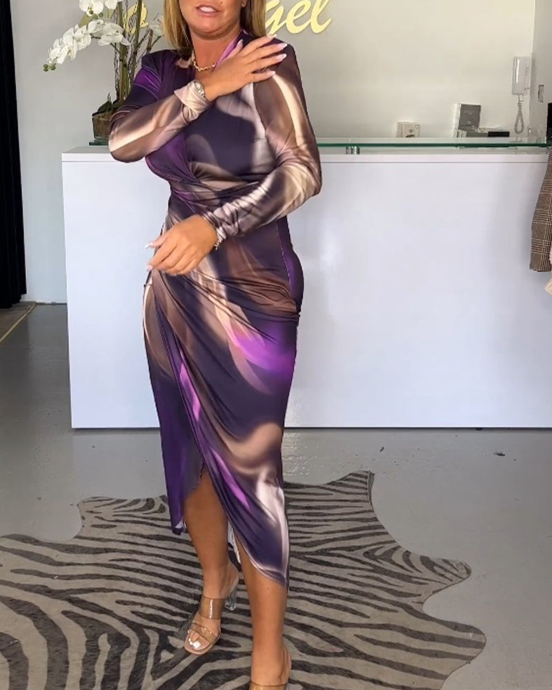 Léna - Elégante robe à fleurs en tissu léger pour l'été
