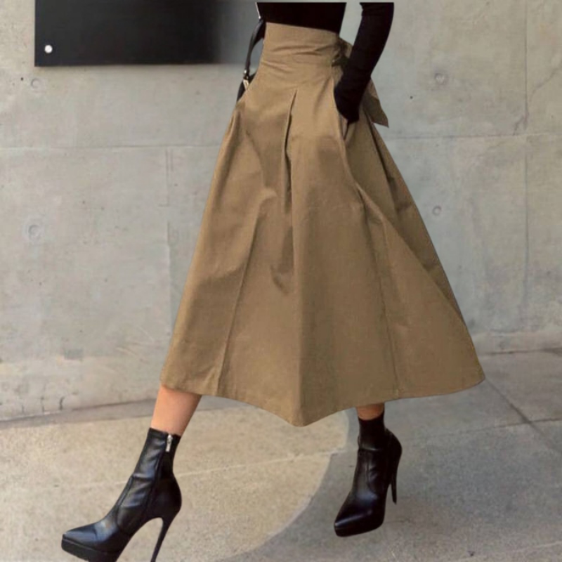 Jane | Jupe Taille Haute Elégante Pour Femmes | Longue