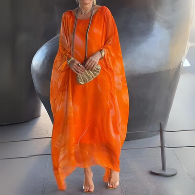 Camille - Robe élégante en mousseline de soie