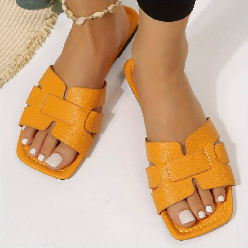 Katryn | Sandales d'été Plate Pour Femme | Confortables