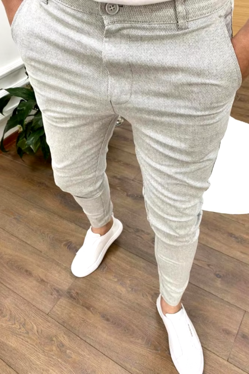 Marcelino | Pantalon de costume pour Hommes | Blanc