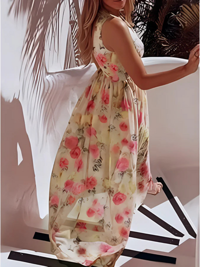 Joéliane | Robe De Soirée Fleurie Pour Femmes | Chic