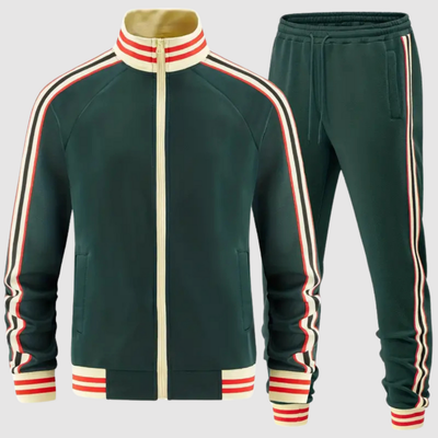 Kyrie | Ensemble De Survêtement Rayé Avec Pantalon De Sport Pour Hommes | Set