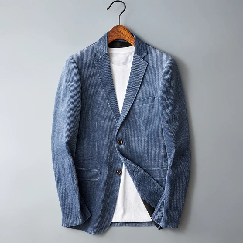 Berto | Blazer en Velours Côtelé Pour Hommes | Luxe