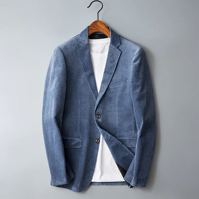 Berto | Blazer en Velours Côtelé Pour Hommes | Luxe