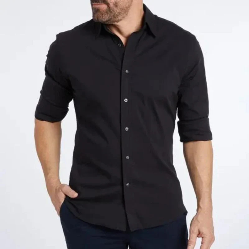 Gabby | Chemise à Manches Longues Pour Hommes | Pulls