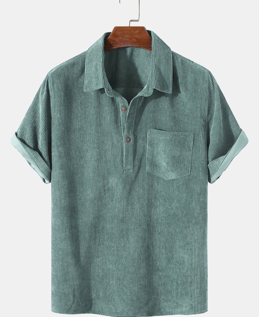 Rass | Chemise Manche Courte Pour Hommes | Confort