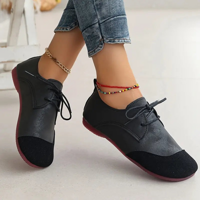 Elvessa | Chaussures à Lacets Compensé Pour Femme | Confortables
