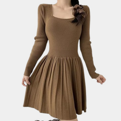 Lylia | Robe Longue Manche Pour Femme | Courte