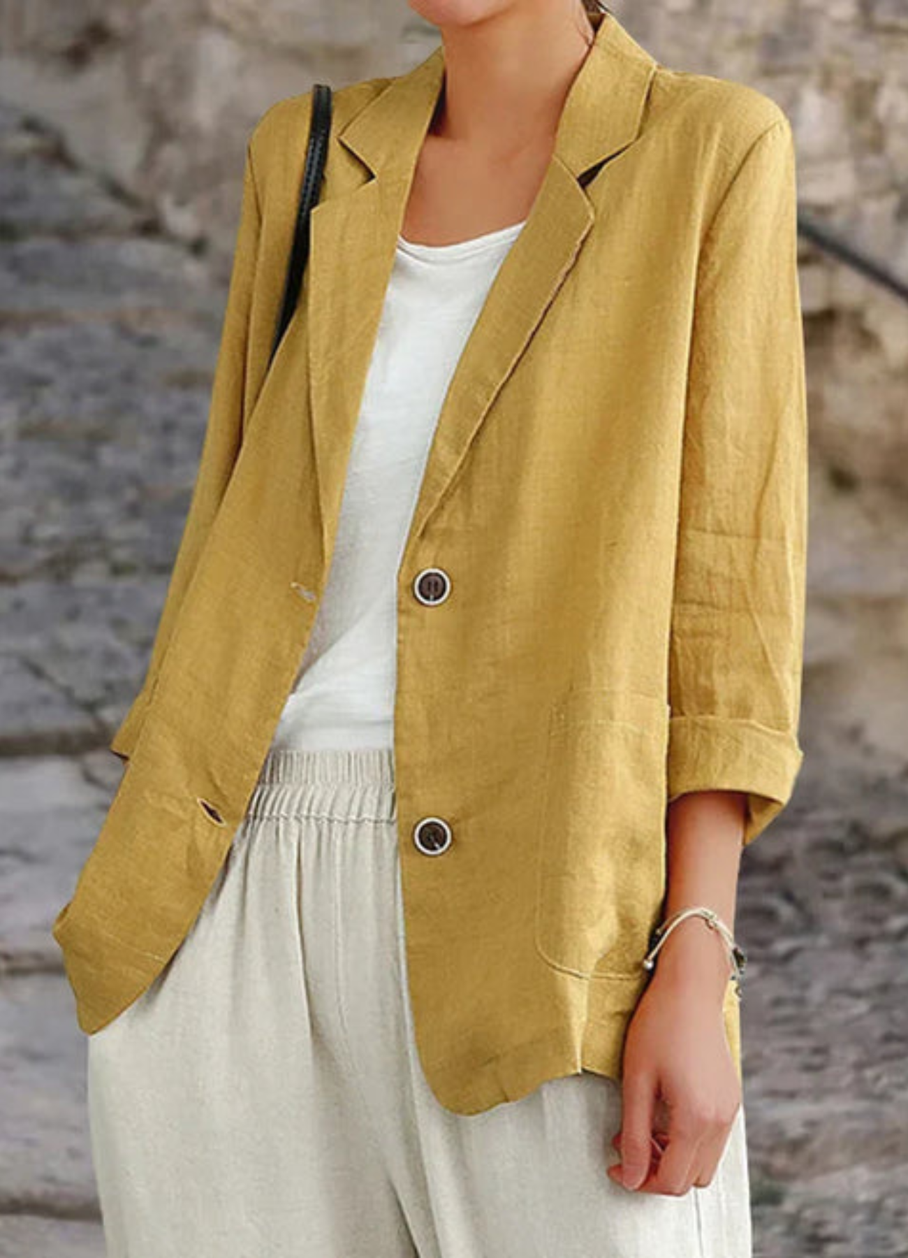 Shela | Blazer Décontracté Pour Femmes | Longue
