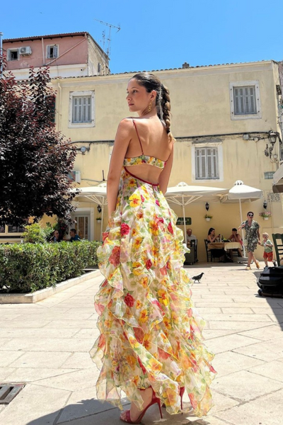 Gene | Robe été Elégant Pour Femme | Fleurie