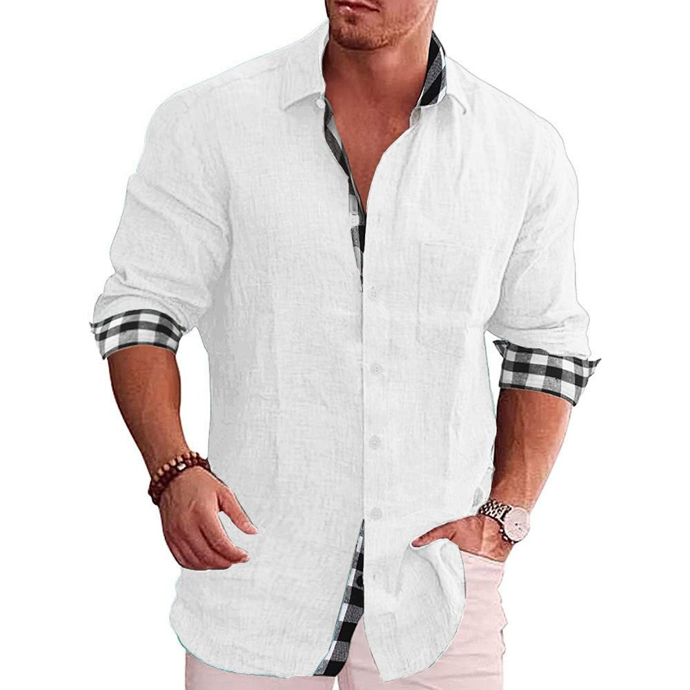 Darren | Chemise Décontractée Pour Hommes | Noir