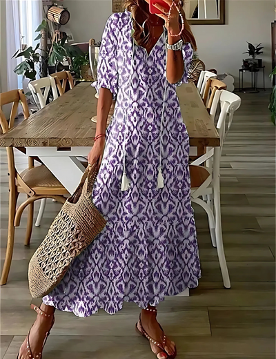 Haydée | Robe Maxi Femme | Fleurie