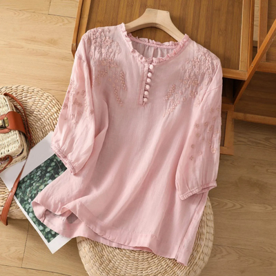 Zyra | Chemisier Chic Pour Femme | Blanc