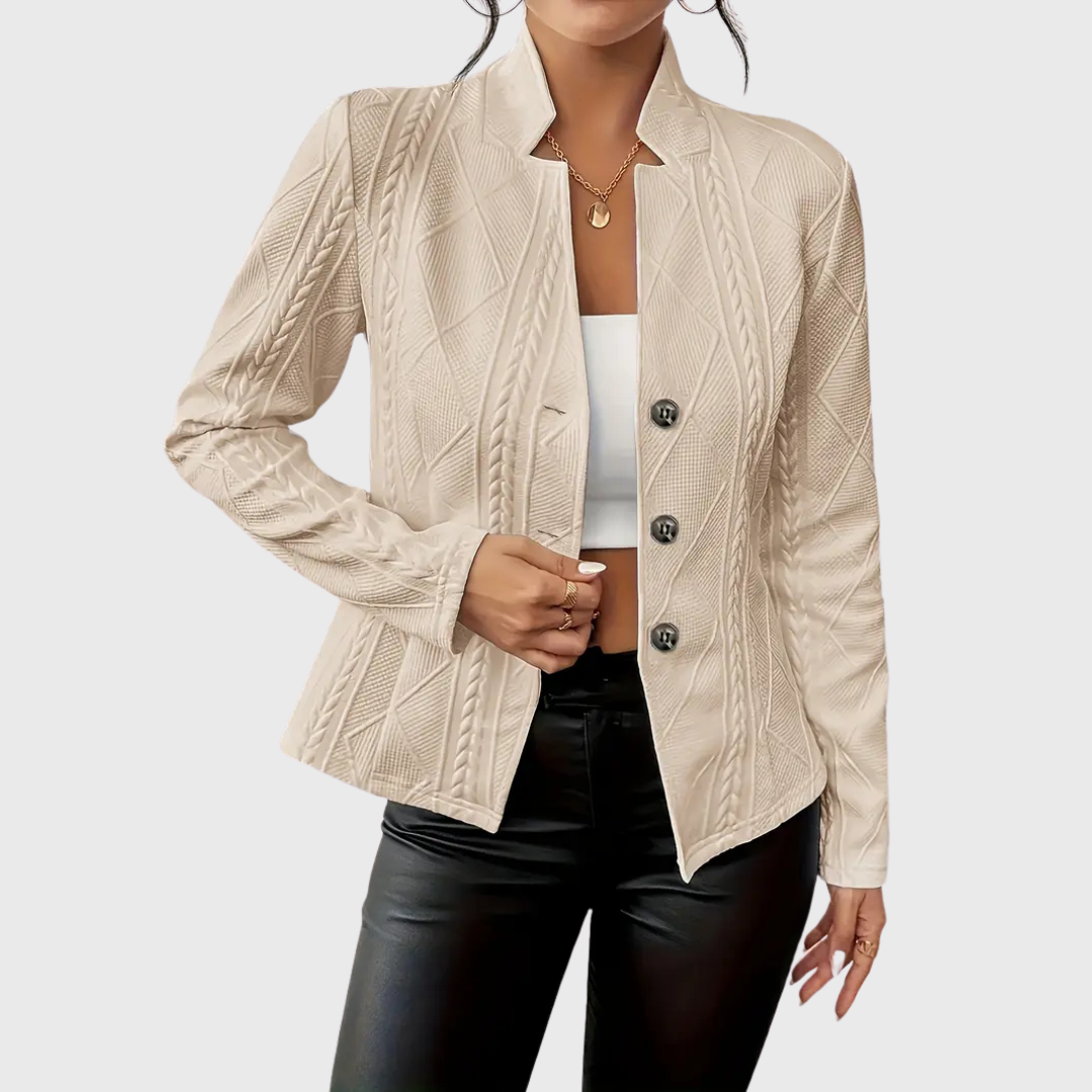 Olivia | Blazer avec des détails élégants