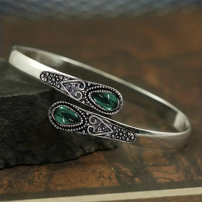 Bracelet Esmeralda Devereux | Or Blanc 14K