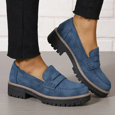AtelierdeRocheParis™ | Mocassins en daim de luxe pour femme