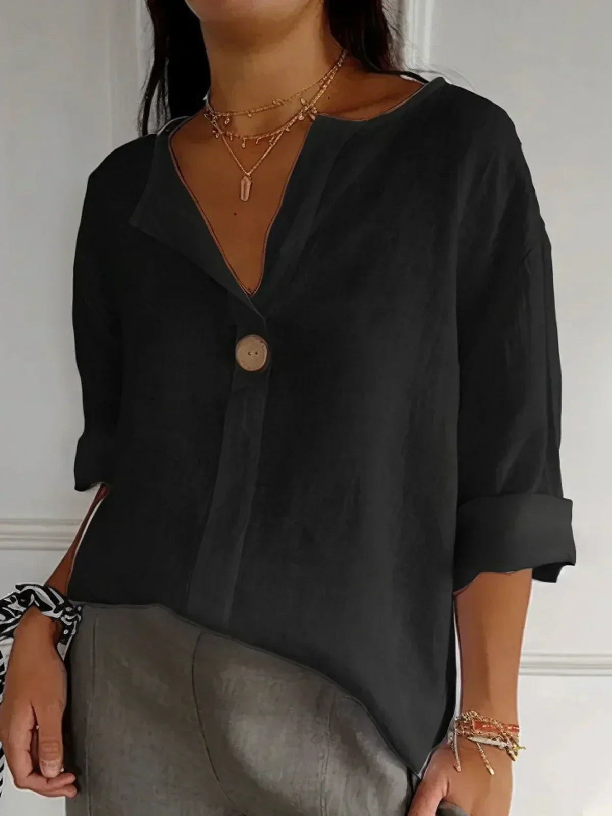 Yara - Blouse Chic Décontractée