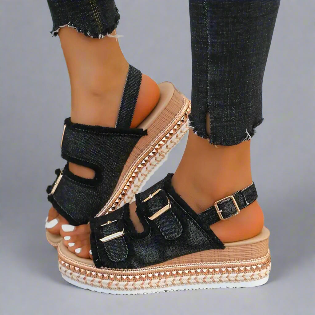 Aranka | Sandales compensées confortables pour tous les jours