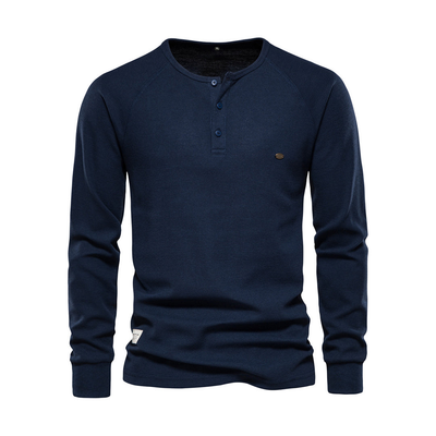 Fabien | T-shirt à Manches Longues pour Homme | Henley